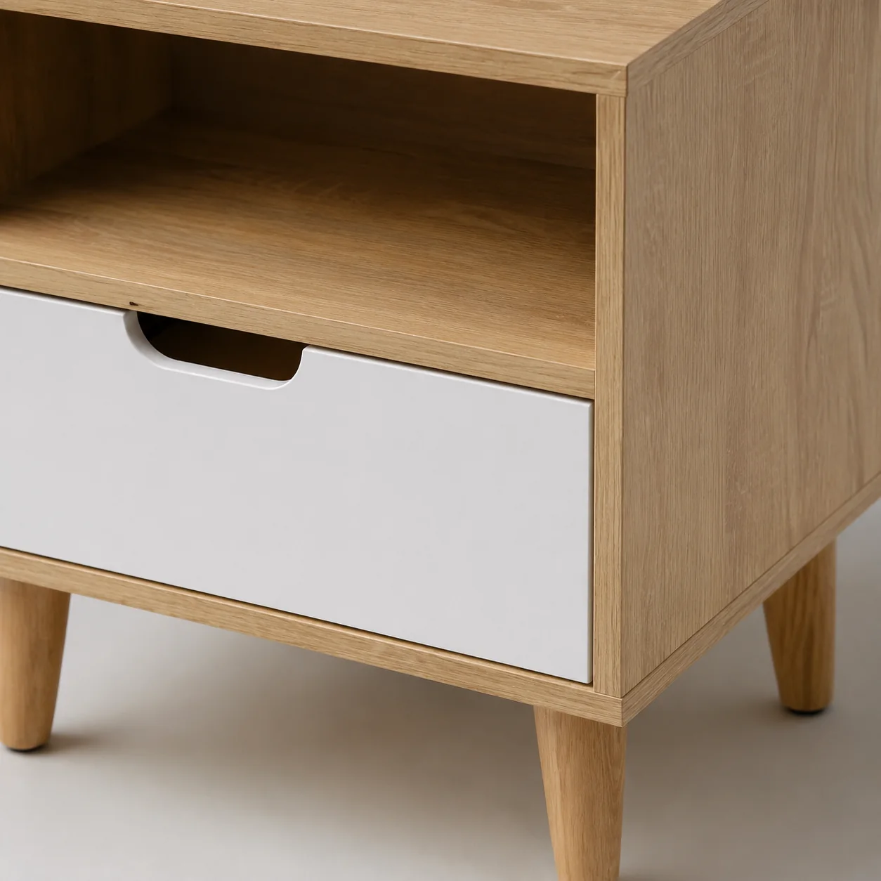 Kids Nightstand with Open Shelf - Image 2