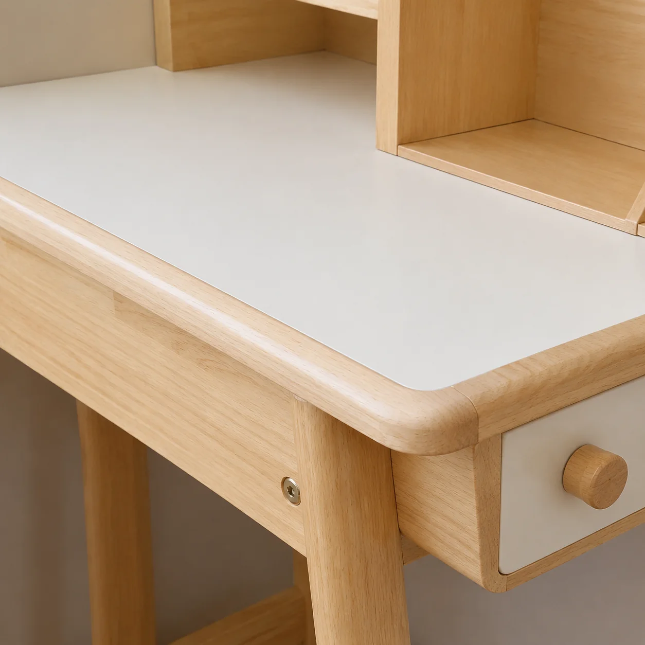 Kids Study Desk with Hutch - Image 2