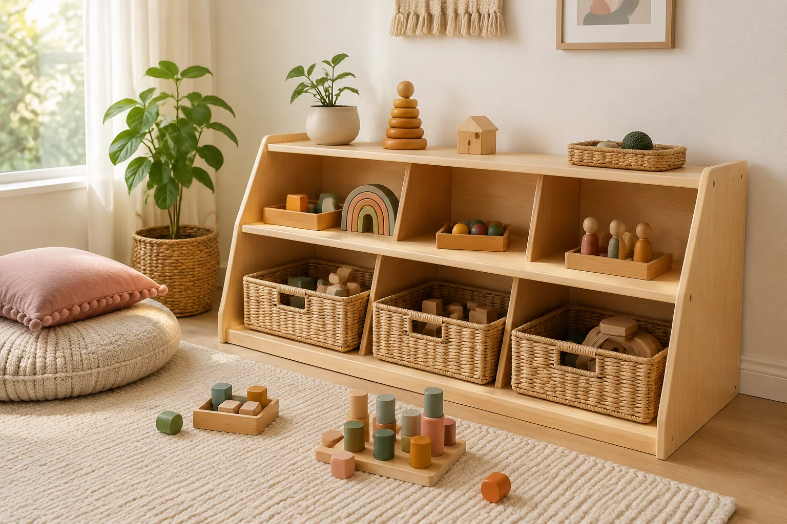 Montessori-Style Floor Shelf - Image 3