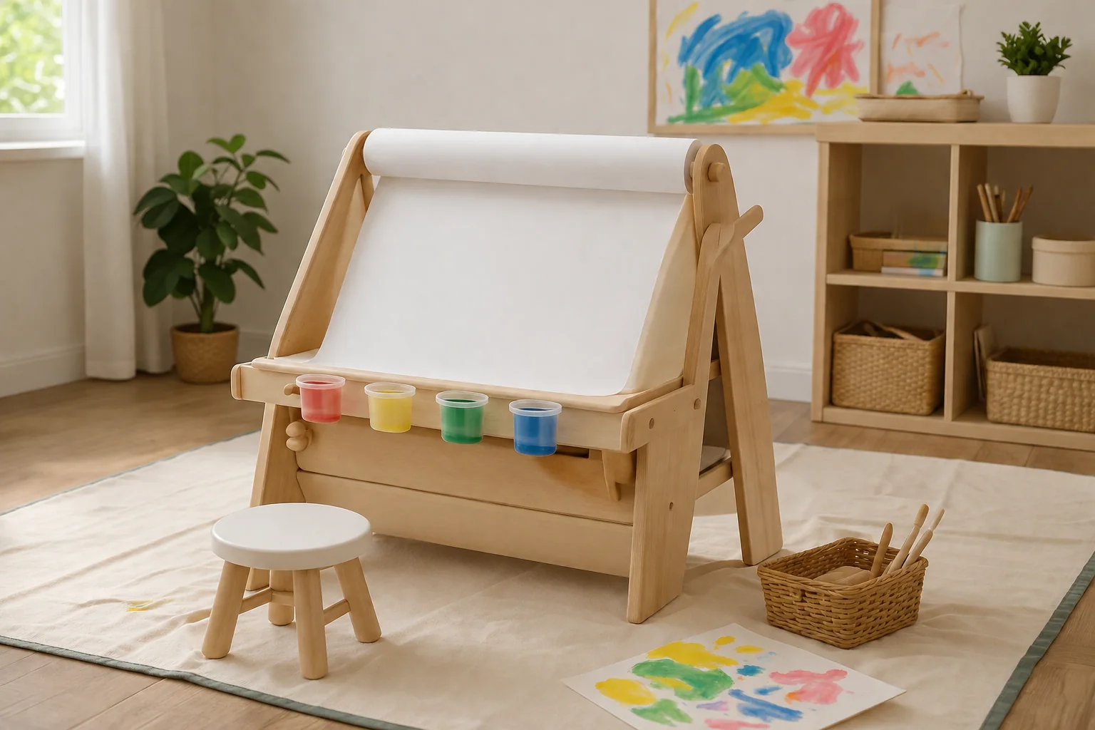 Kids Tabletop Easel Desk - Image 3