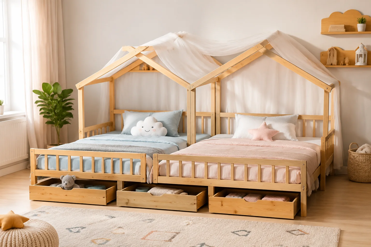 Twin House Bed Frame - Image 3