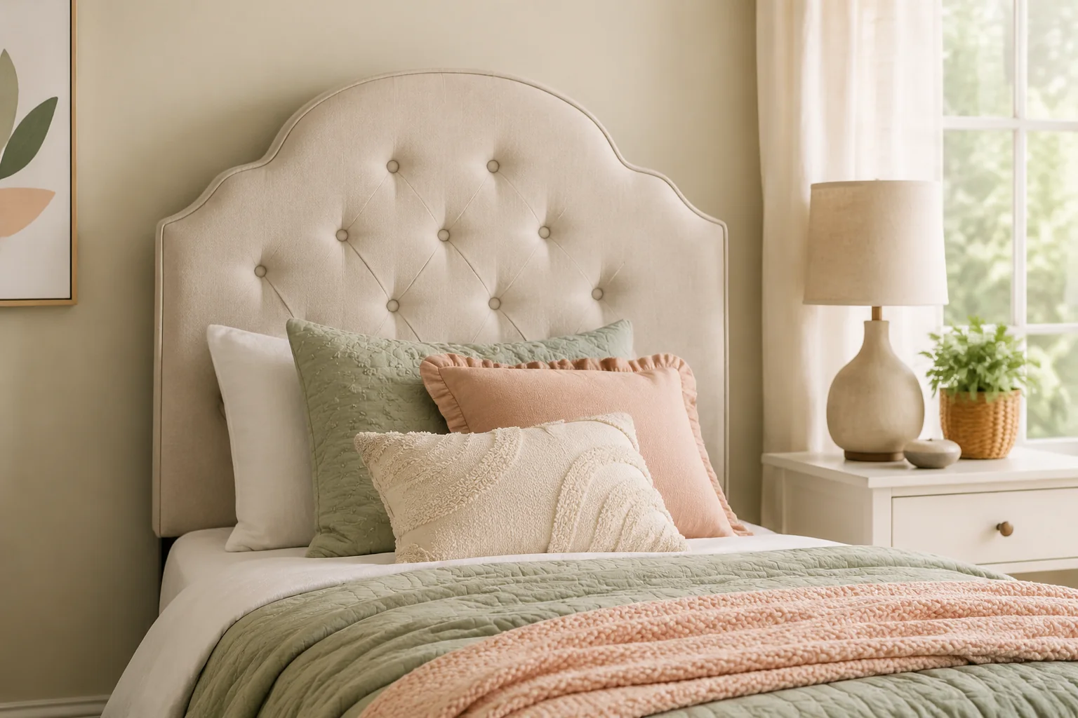 Kids Upholstered Twin Headboard - Image 3