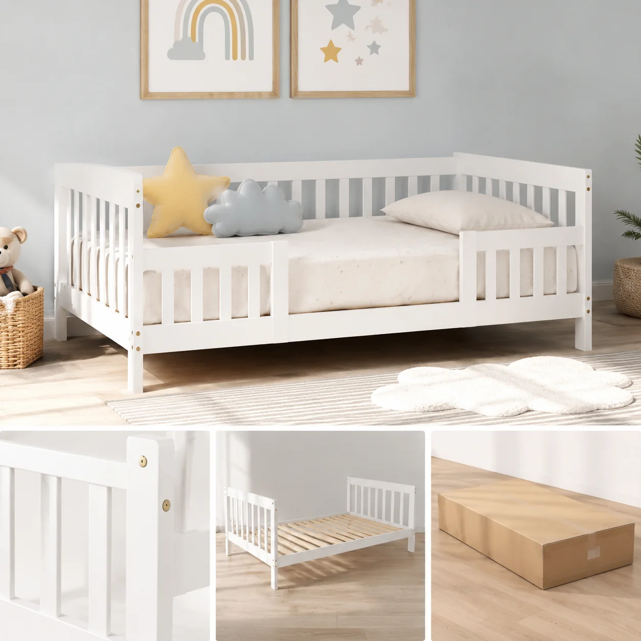 Convertible Toddler Daybed Frame - Image 4