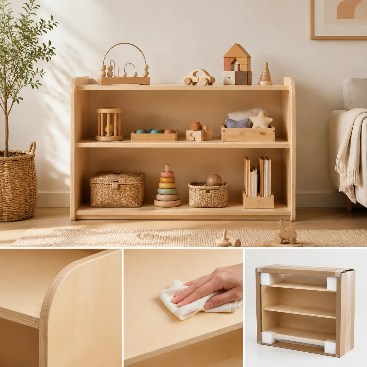 Montessori-Style Floor Shelf - Image 4