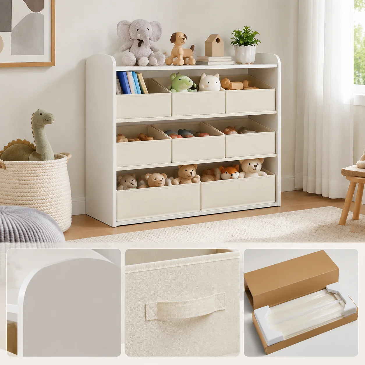 Bookcase Toy Storage Organizer - Image 4